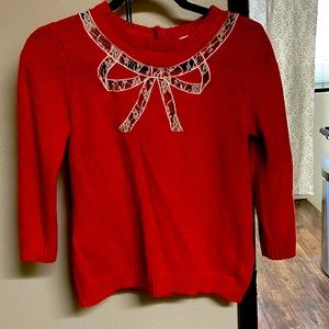 Forever 21, 3/4 sleeve sweater in Autumn Orange